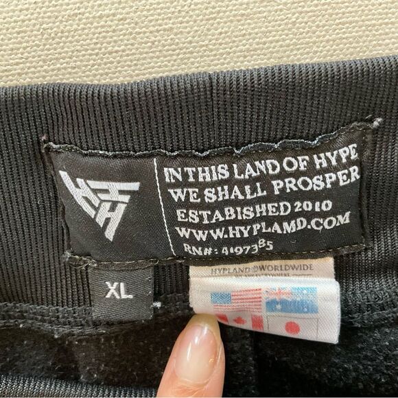 Hypland Wordwide Track Pants Men’s XL Sweatpants Streetwear - Picture 13 of 16